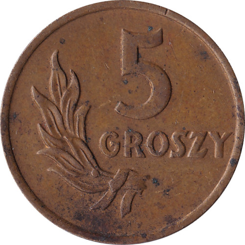 5 groszy - Pologne