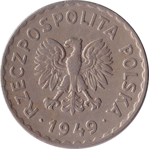 1 zloty - Pologne