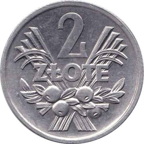 2 zlote - Pologne