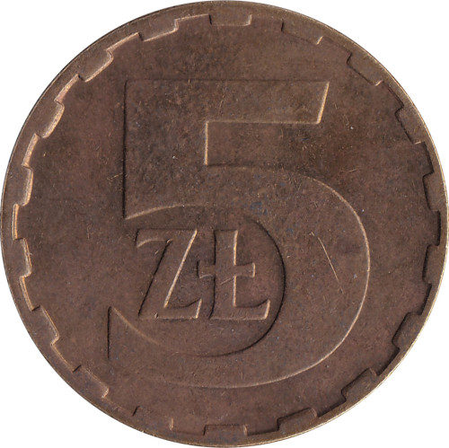 5 zlotych - Pologne