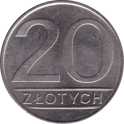 20 zlotych - Pologne