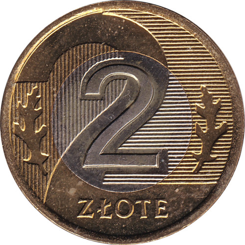 2 zlote - Pologne