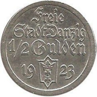 1/2 gulden - Pologne