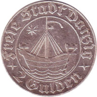 2 gulden - Pologne