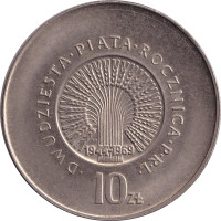 10 zlotych - Pologne