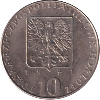 10 zlotych - Pologne