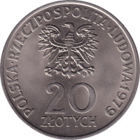 20 zlotych - Pologne