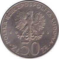 50 zlotych - Pologne