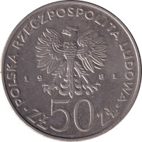 50 zlotych - Pologne