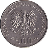 500 zlotych - Pologne