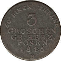 3 groschen - Pologne