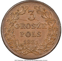 3 grosze - Pologne