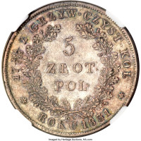 5 zlotych - Pologne