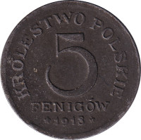 5 fenigow - Poland