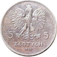 5 zlotych - Pologne