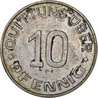 10 pfennig - Pologne