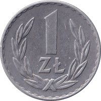 1 zloty - Pologne