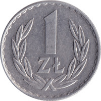 1 zloty - Pologne