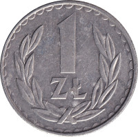 1 zloty - Pologne