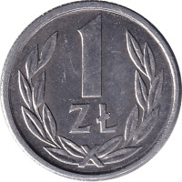 1 zloty - Pologne