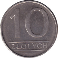 10 zlotych - Pologne