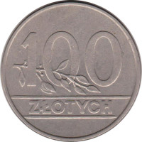 100 zlotych - Pologne