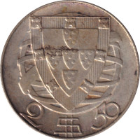 2 1/2 escudos - Portugal