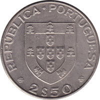 2 1/2 escudos - Portugal