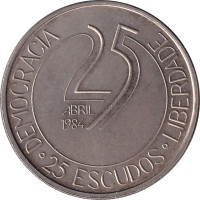 25 escudos - Portugal