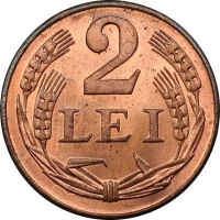 2 lei - Romania