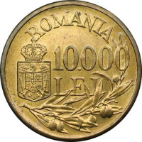 10000 lei - Roumanie