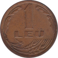 1 leu - Romania