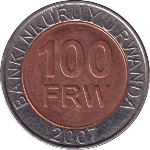 100 francs - Rwanda