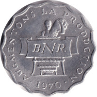 2 francs - Rwanda