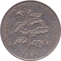 10 francs - Rwanda