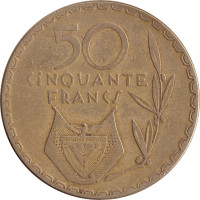 50 francs - Rwanda