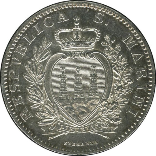 2 lire - San Marino