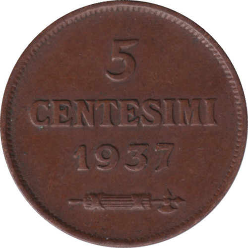 5 centesimi - San Marino