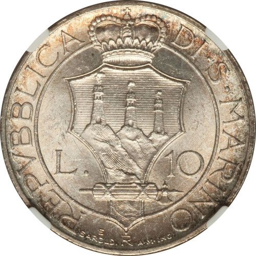 10 lire - Saint Marin