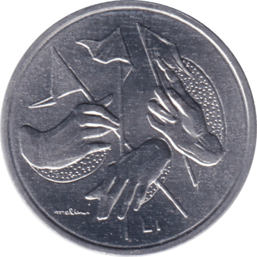 1 lira - San Marino