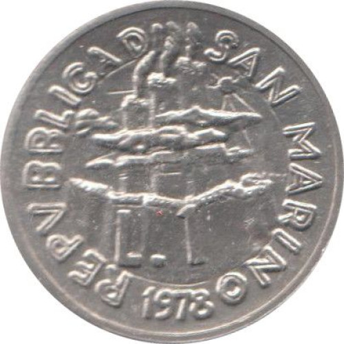 1 lira - San Marino