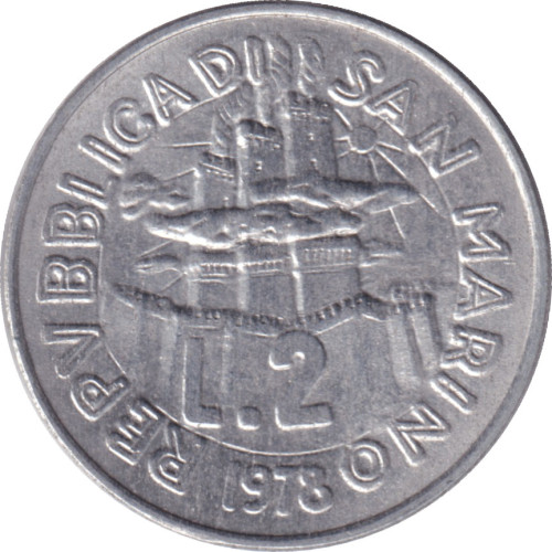 2 lire - Saint Marin