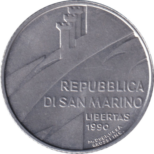 2 lire - San Marino