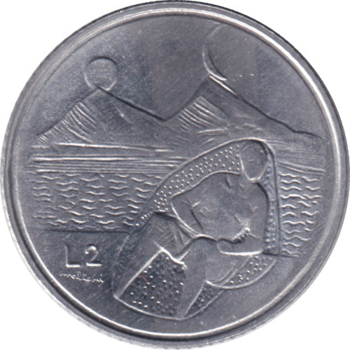 2 lire - San Marino