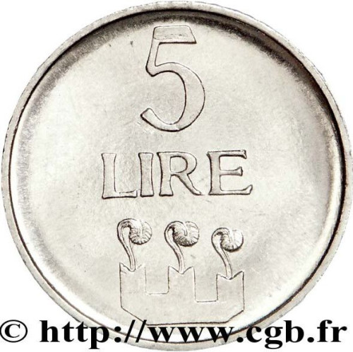 5 lire - Saint Marin