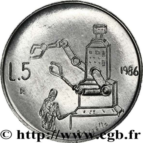 5 lire - Saint Marin