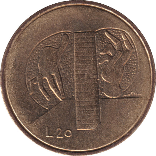 20 lire - San Marino