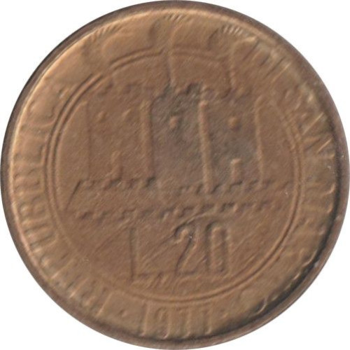 20 lire - Saint Marin