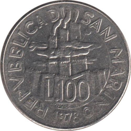 100 lire - San Marino