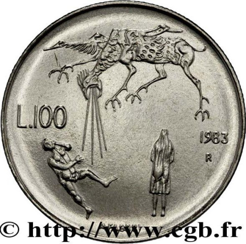 100 lire - San Marino